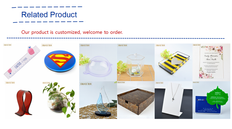 Simple romantic flower acrylic display blocks production range.png