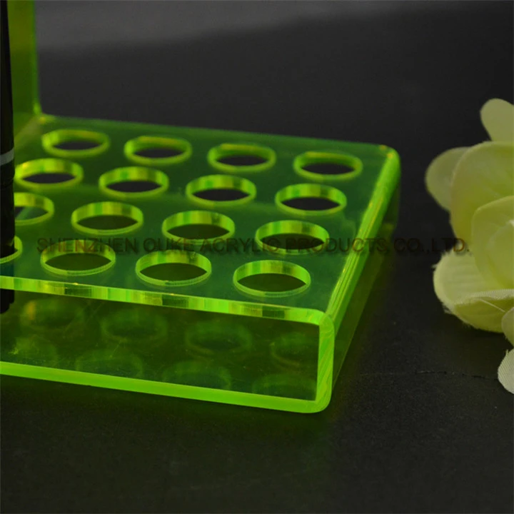 Manufacturer Custom Desktop Clear Pen Display Stand Acrylic Pen Holder