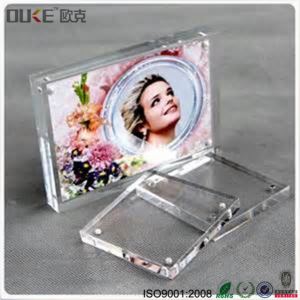 Çin Tedarikçiler Açık Plastik Mıknatıs Fotoğraf Çerçevesi Akrilik Aşk Fotoğraf Çerçevesi Pleksiglas Mıknatıs Fotoğraf Çerçevesi Toptan Satış