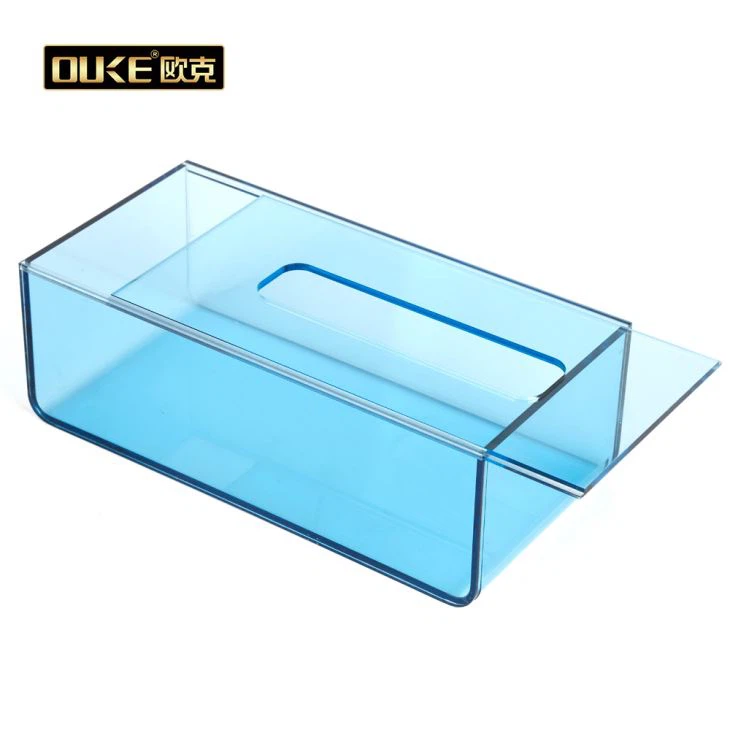 Clear Acrylic Tissue Dispenser Box Cover Holder