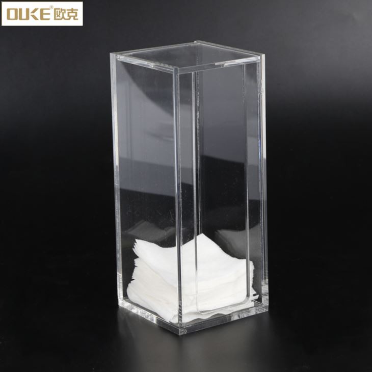 Custom Rectangle Clear Acrylic Storage Box