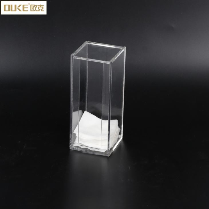 Custom Rectangle Clear Acrylic Storage Box