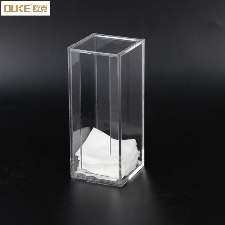 Custom Rectangle Clear Acrylic Storage Box