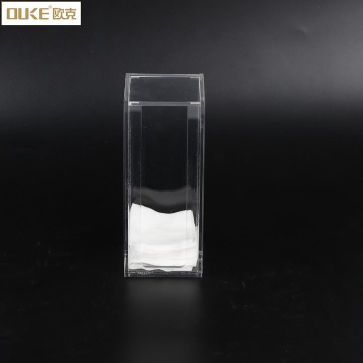 Custom Rectangle Clear Acrylic Storage Box