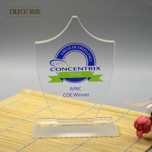 Üretim Çatı Şekli Boş Akrilik Ödülü Trophy