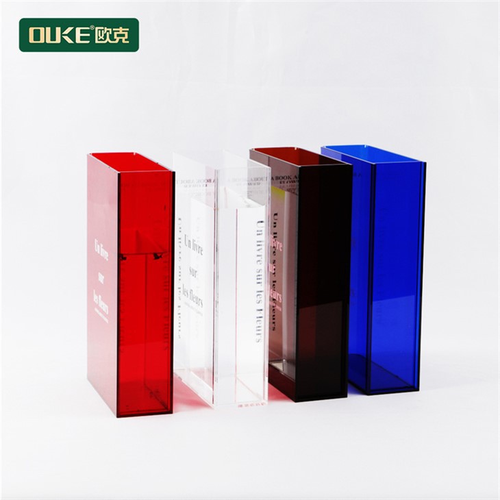 Colored Acrylic Vases
